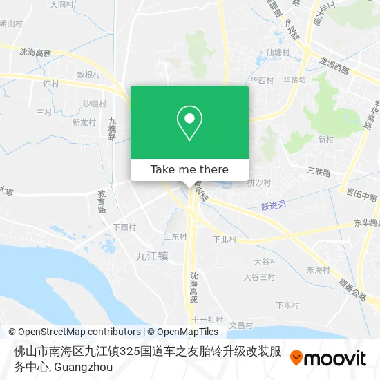 佛山市南海区九江镇325国道车之友胎铃升级改装服务中心 map