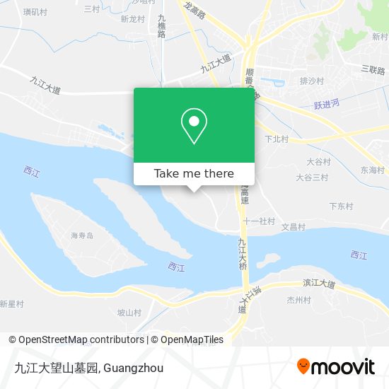 九江大望山墓园 map