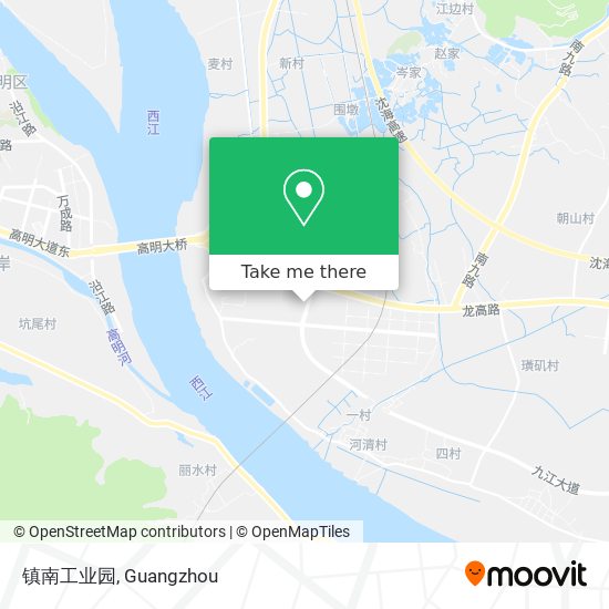 镇南工业园 map