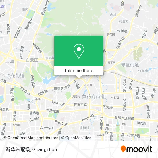 新华汽配场 map