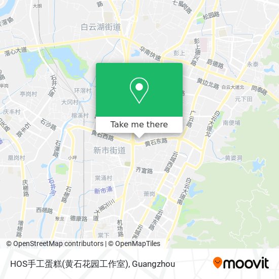 HOS手工蛋糕(黄石花园工作室) map