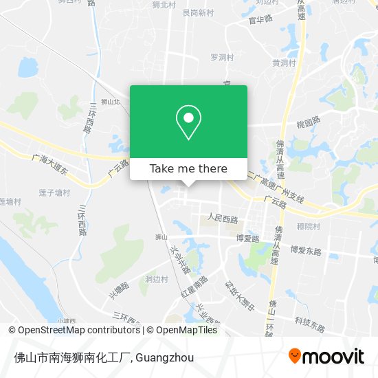 佛山市南海狮南化工厂 map
