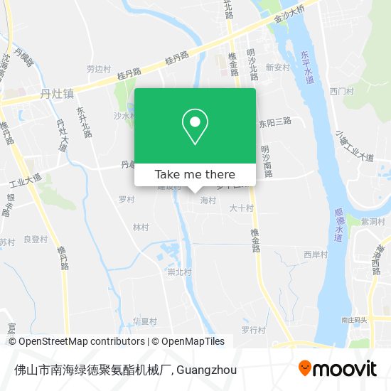 佛山市南海绿德聚氨酯机械厂 map