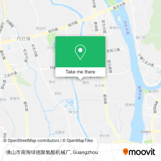佛山市南海绿德聚氨酯机械厂 map