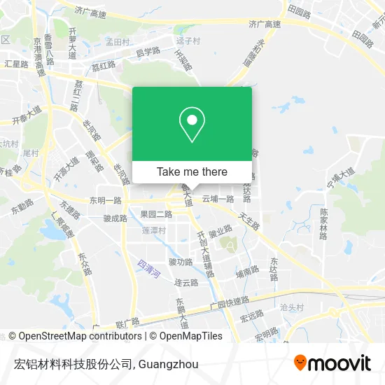宏铝材料科技股份公司 map
