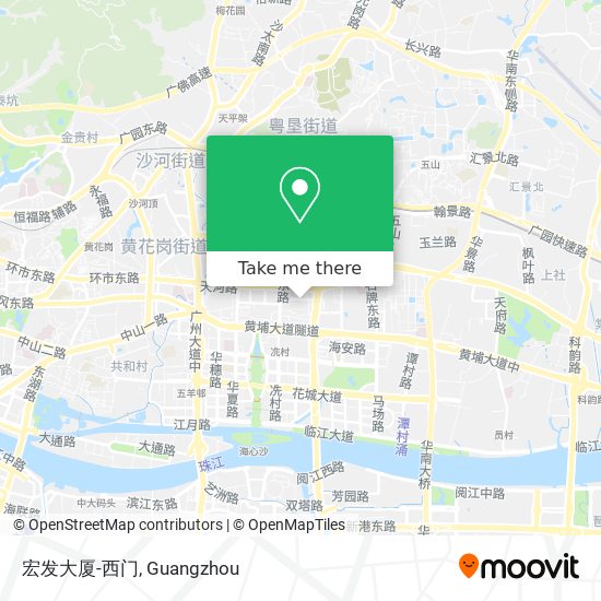宏发大厦-西门 map