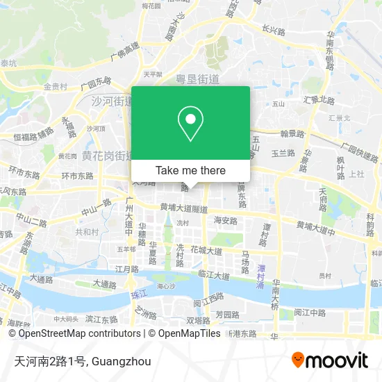 天河南2路1号 map