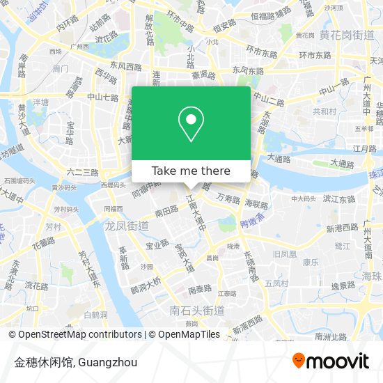 金穗休闲馆 map