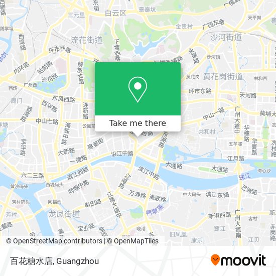 百花糖水店 map