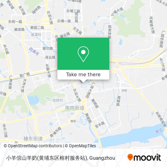 小羊倌山羊奶(黄埔东区榕村服务站) map