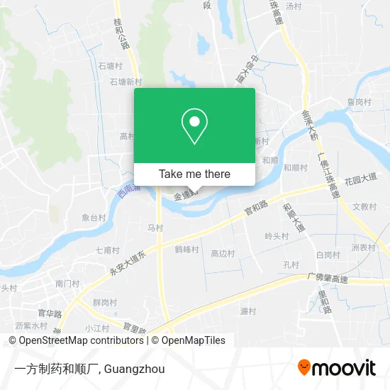 一方制药和顺厂 map