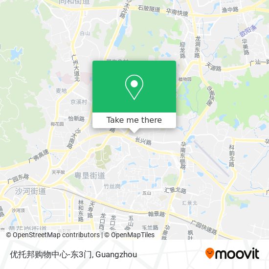 优托邦购物中心-东3门 map