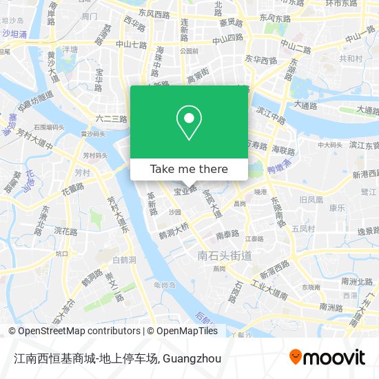 江南西恒基商城-地上停车场 map