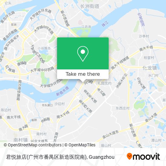 君悦旅店(广州市番禺区新造医院南) map