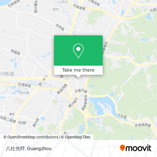 八社光纤 map