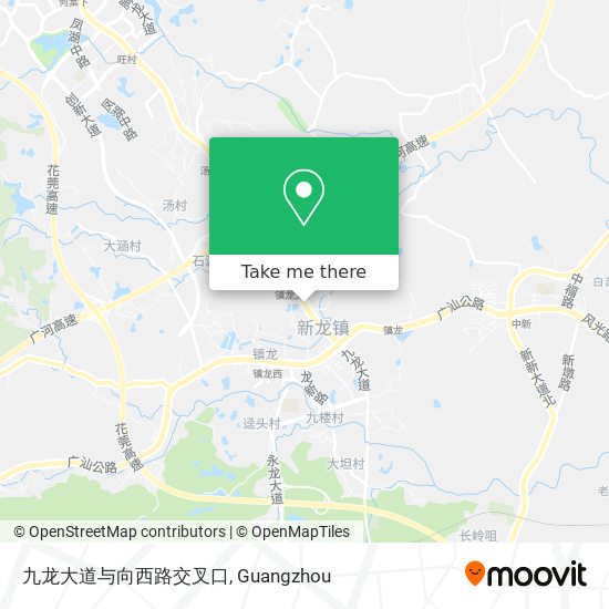 九龙大道与向西路交叉口 map