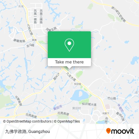 九佛学政路 map