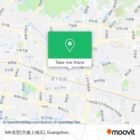 MK造型(天健上城店) map