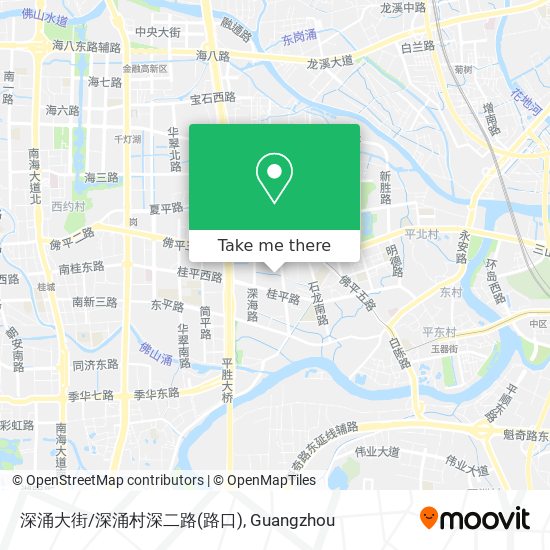 深涌大街/深涌村深二路(路口) map