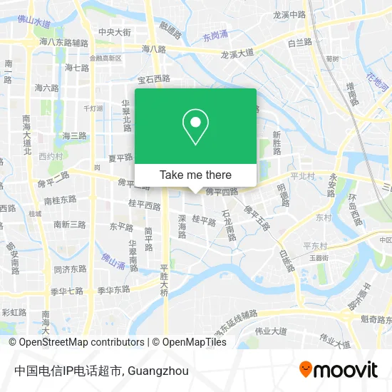 中国电信IP电话超市 map