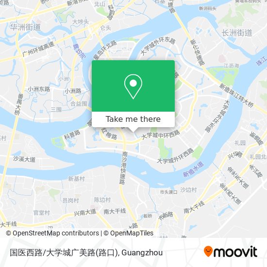 国医西路/大学城广美路(路口) map