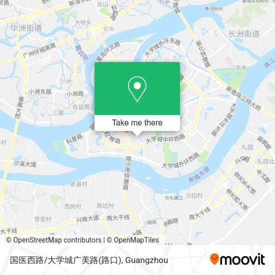 国医西路/大学城广美路(路口) map