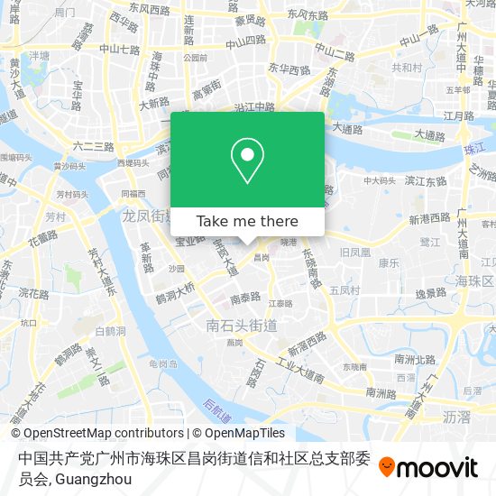 中国共产党广州市海珠区昌岗街道信和社区总支部委员会 map