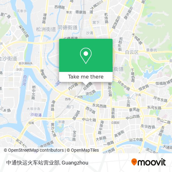 中通快运火车站营业部 map