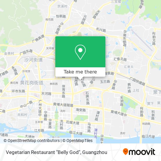 Vegetarian Restaurant "Belly God" map