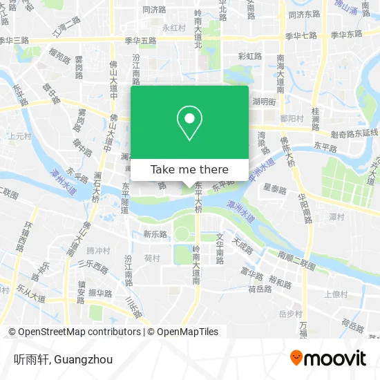 听雨轩 map
