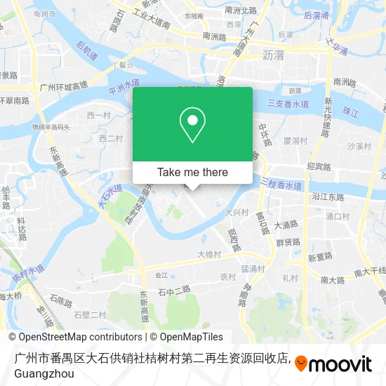 广州市番禺区大石供销社桔树村第二再生资源回收店 map