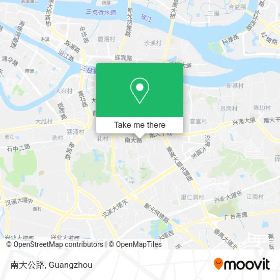 南大公路 map