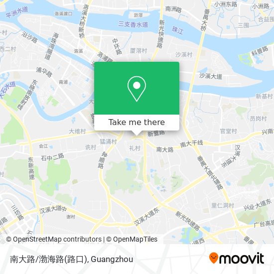 南大路/渤海路(路口) map