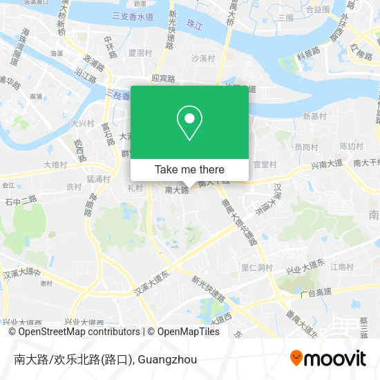 南大路/欢乐北路(路口) map