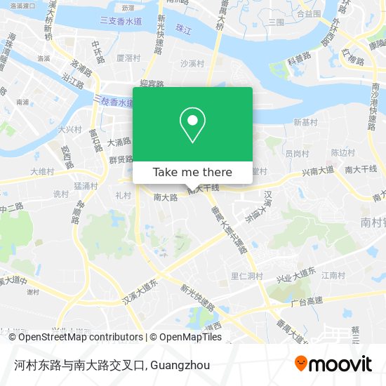 河村东路与南大路交叉口 map