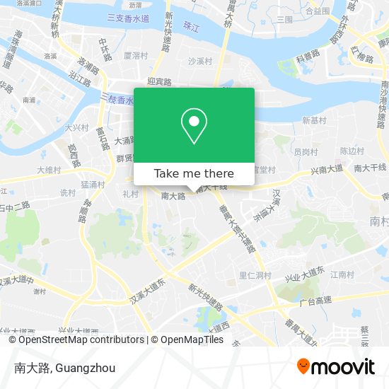 南大路 map
