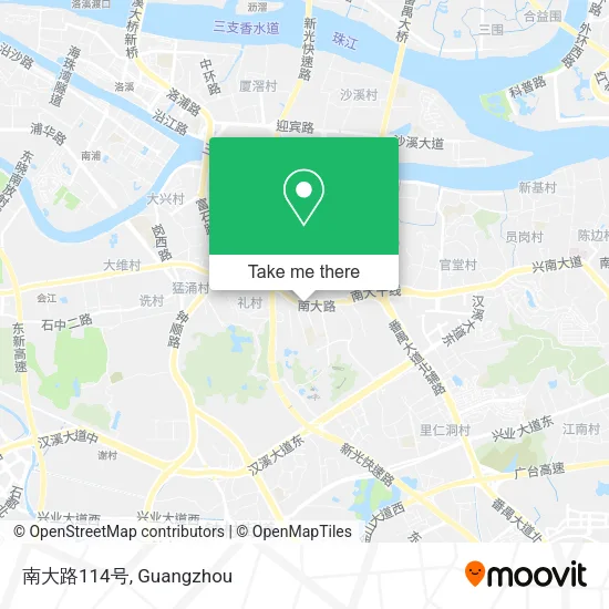 南大路114号 map