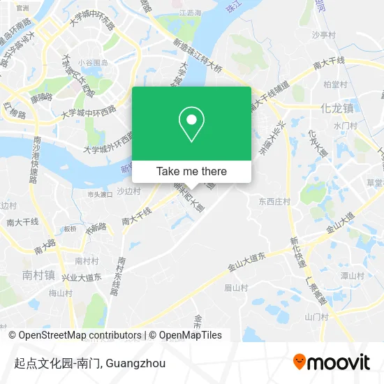 起点文化园-南门 map