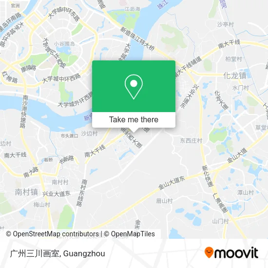 广州三川画室 map
