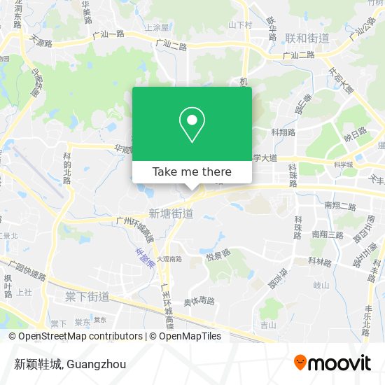 新颖鞋城 map