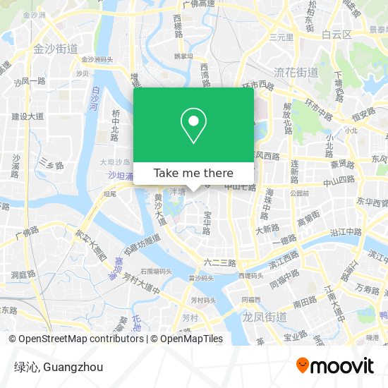 绿沁 map