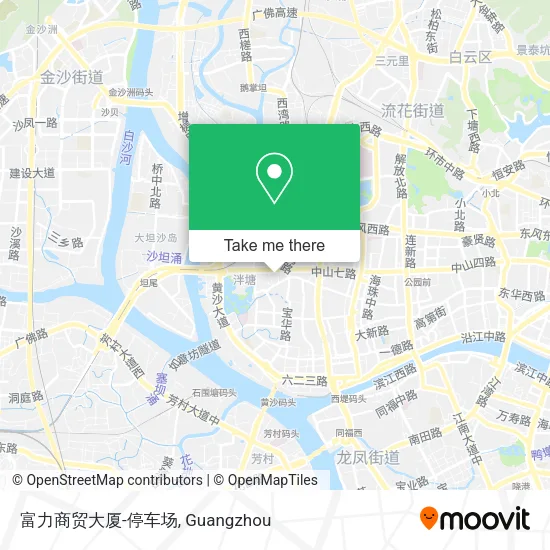 富力商贸大厦-停车场 map