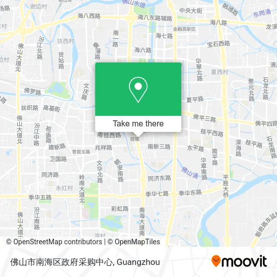 佛山市南海区政府采购中心 map