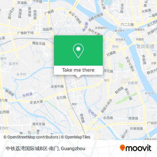 中铁荔湾国际城B区-南门 map