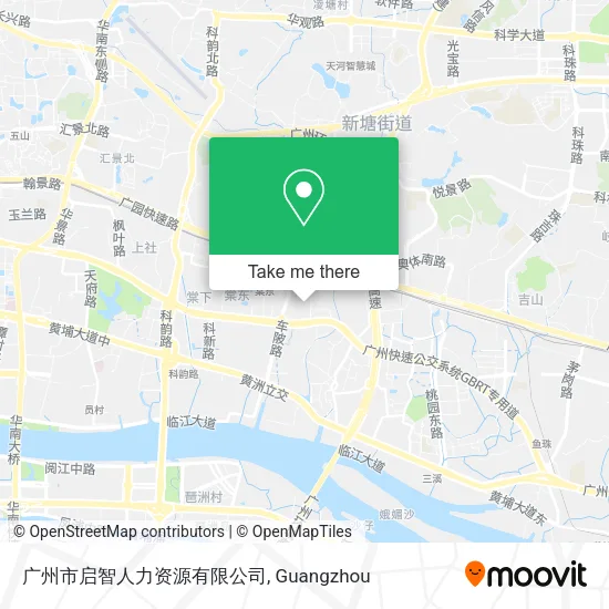广州市启智人力资源有限公司 map