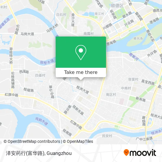泽安药行(富华路) map