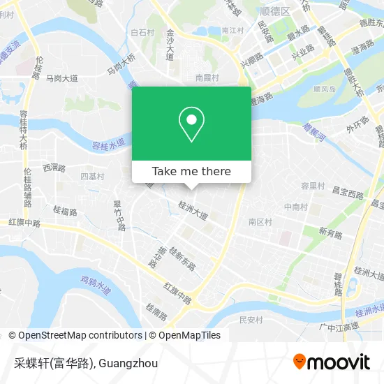 采蝶轩(富华路) map