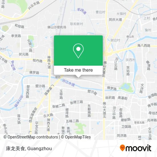 康龙美食 map
