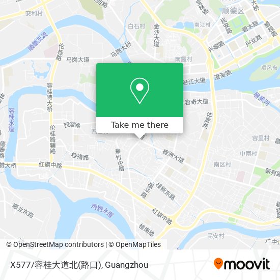 X577/容桂大道北(路口) map