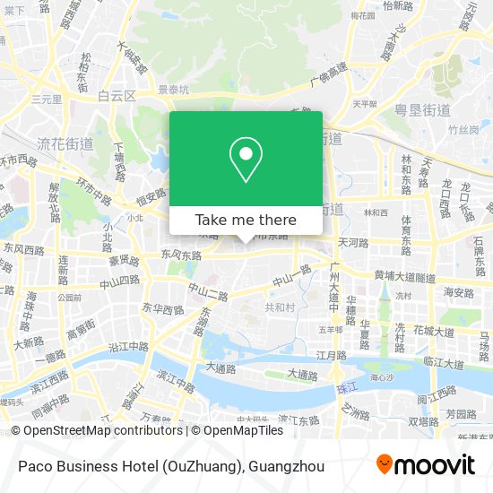 Paco Business Hotel (OuZhuang) map